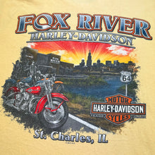 Laden Sie das Bild in den Galerie-Viewer, Harley Davidson Motorcycles T-Shirt Gr. 2XL St. Charles 2011
