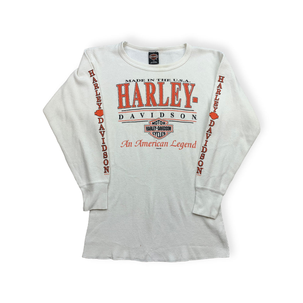 Harley Davidson Motorcycles Damen Milwaukee T-Shirt 1995 Gr. L