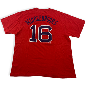 Boston Middlebrooks #16 US Print T-Shirt Gr. XL