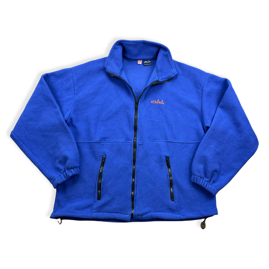 Ellesse vintage Fleece Jacke Gr. XL Fullzip