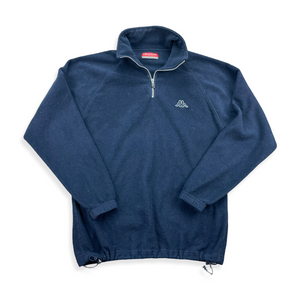 Kappa Fleece Pullover Gr. L Quarterzip